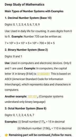 Learn Number Systems in One Shot 🔥 | Decimal, Binary, Octal