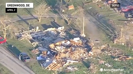 Historic EF3 tornado confirmed in Delaware