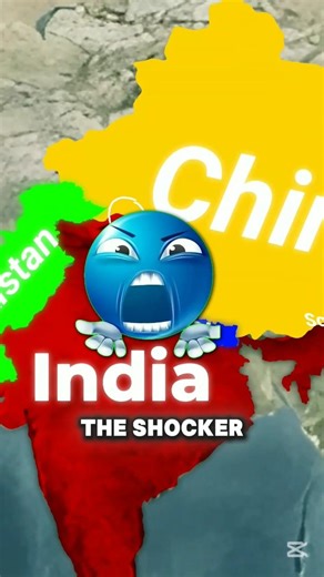 India’s Map: How Pakistan, China, and Nepal See It!🙄