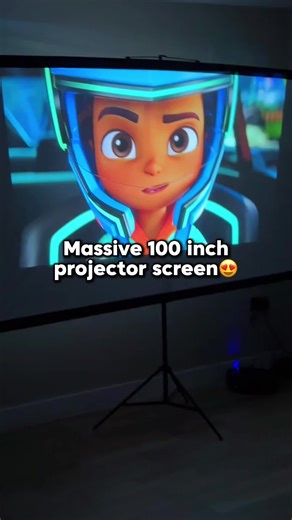 Tripod Projector Screen #projector #tiktokmademebuyit #mrtov #tovreviews #giftideas