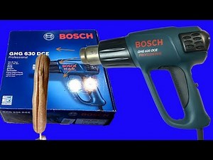 Décapeur thermique Bosch GHG 630 DCE Déballage et Test