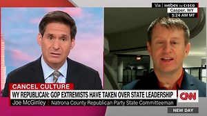 26K views · 478 reactions | Natrona County Republican Party State Committeeman Joe McGinley, who was at the meeting where Wyoming Republican Party leadership voted to no longer acknowledge Rep. Liz Cheney as one of their own, speaks to CNN's John Berman about why he voted against the move. | CNN | Facebook
