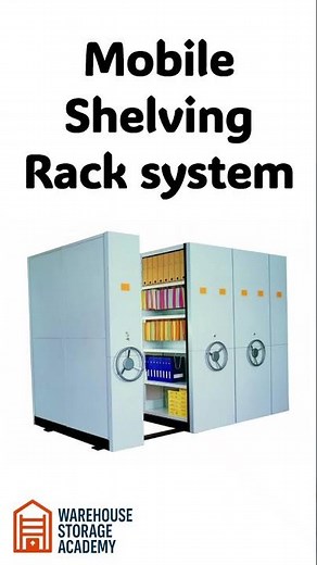 Mobile Shelving Rack system #storagesolutions#warehouse#logistics#automation #ASRS #racking