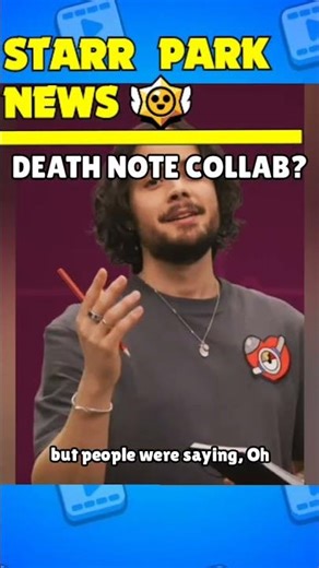 DEATH NOTE COLLAB??? #starrparknews #starrpark #brawlstars #brawltalk