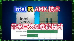 Intel 的 AMX 技术带来巨大AI性能提升