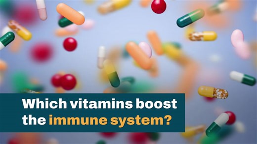 Which vitamins boost the immune system?