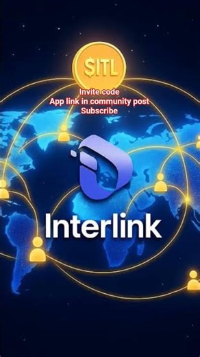 inter link network crypto currency download now using invite code get 1000 coin free app