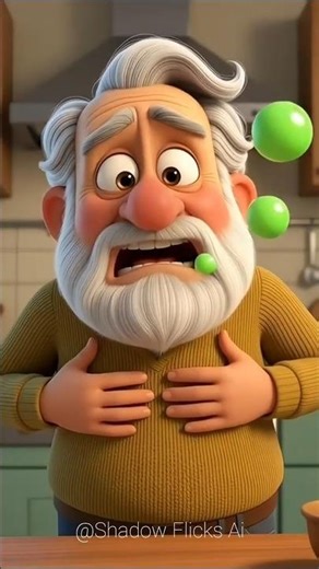 Dada Drinks Fish Soup 🍲| Robot Saves Grandpa | 3D Cartoon