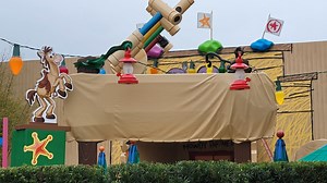 Roundup Rodeo BBQ Sign Installed Ahead of Opening | Chip and Company