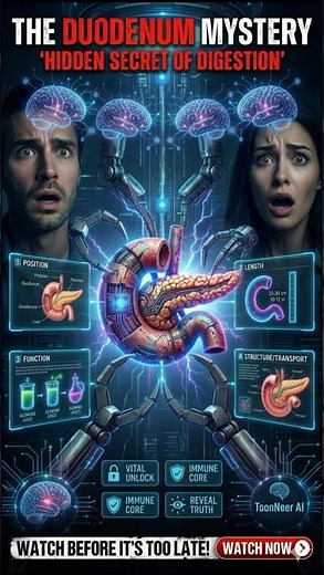 The Duodenum Mystery: The Secret to Perfect Digestion! #toonneerai #science #usa