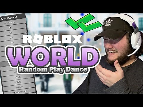 this game is so fun | ROBLOX WORLD RANDOM PLAY DANCE