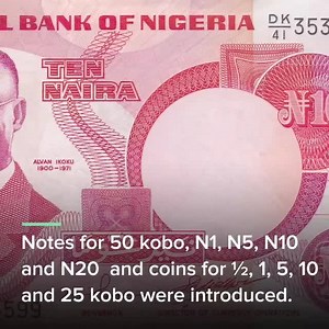 24K views · 159 reactions | A history of the naira - from 1973 till date. #History #Naira #Kobo #Modification #Nigeria #Money #Cowries #TheGuardianNG | Guardian Nigeria | Facebook