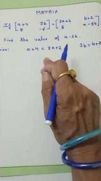 Solution of Matrix Class XII maths #MathematicsClass12MatrixSolution#Mathsskill#