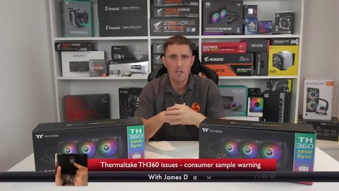 Thermaltake TH360 AIO issues - consumer sample warning