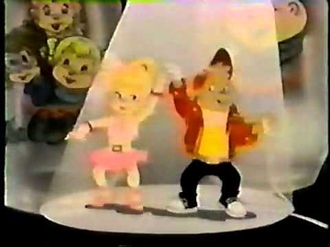 1980's Hardee's Restaurant Glass Commercial "Alvin and the Chipmunks"