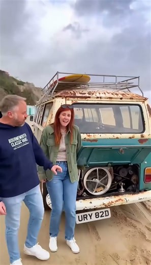 Hamster-Powered Camper! 🐹 The Funniest Classic VW in Bournemouth | Vintage Van Magic