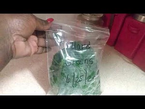 How to Freeze Cabbage and Collard Greens