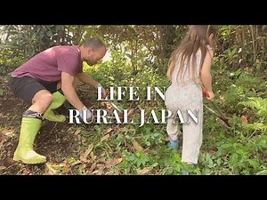 【VLOG】What It’s Like Living in Rural Japan | Cooking with Bamboo Shoots & Family Garden Work
