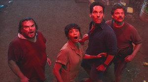 223K views · 2.6K reactions | Paul Rudd and Jack Black lead this meta reboot of 1997's Jennifer Lopez and Ice Cube's cult classic 'Anaconda,' set to slide into theaters on Dec. 25. | Entertainment Tonight | Facebook