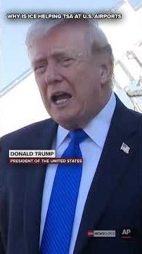 Why TSA lines are so long and why ICE is showing up at airports