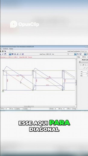 Dimensionamento Estrutural Análise Completa em Sala de Aula #estruturas #engenhariacivil #ftool