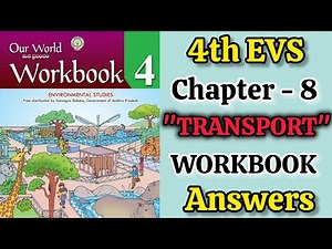 4th 💯EVS UNIT-8 - "TRANSPORT" Semester-2 Workbook Answer | 4th Class EVS WORKBOOK ANSWER 2024