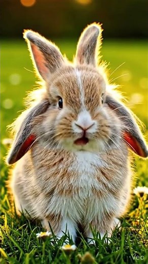 Cute Baby Rabbit Says Hello 🐰 | Funny and Adorable Bunny Video