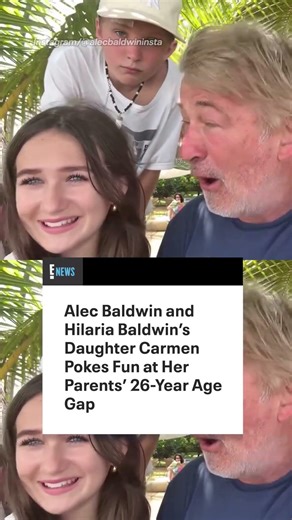 Alec Baldwin and Hilaria Baldwin’s daughter playfully called out her parents’ 26-year age gap.