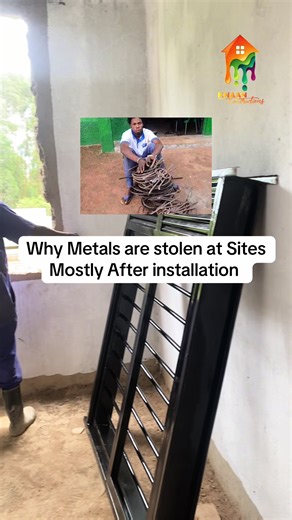 Know this before intalling any Metal Work on your house/Site. 🤔