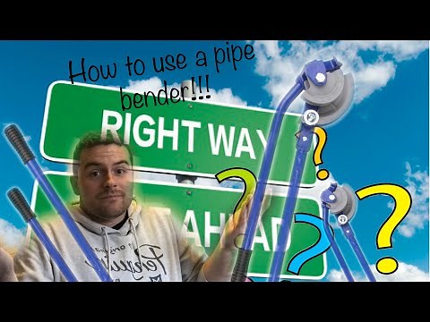 How to use a copper pipe bender | basics part 1