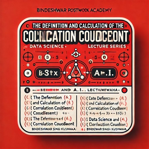 The Definition and Calculation of The Correlation Coefficient Video #115 | Data Science and A.I. | PostNetwork Academy