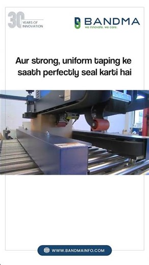 Meet our semi-automatic carton erector with taping machine.