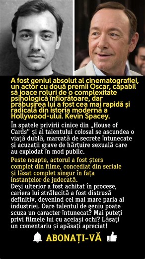 Șters definitiv din istoria Hollywood-ului peste noapte: Cazul șocant al lui Kevin Spacey