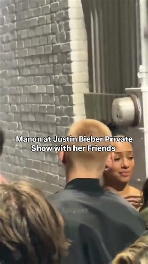 Manon at Justin Bieber Prívate Show #manon #katseye #viral #shortsviral #foryou #kpop #justinbieber