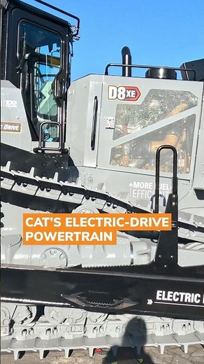 Cat D8 XE Electric Drive: How the Powertrain Works