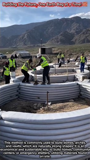 Building the Future, One Earth Bag at a Time! 🧱