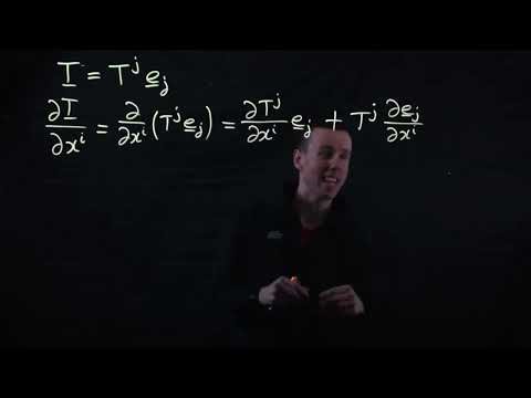 Video20 TC02 Christoffel Symbols and Covariant Derivatives