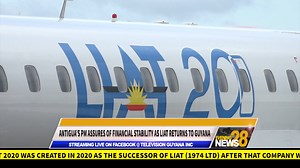 Prime Minister of Antigua and Barbuda Gaston Browne has assured that LIAT (2020), the third version of the regional airline, is a far stronger and better-capitalised airline than its predecessors. His remarks came as the airline’s inaugural flight touched down in Guyana on Tuesday. LaWanda McAllister tells us more… | Television Guyana Inc.