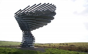 The Singing Ringing Tree, a haunting sound sculpture looming over Lancashire