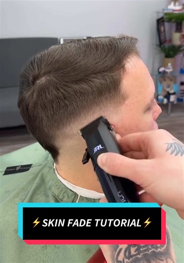 The ULTIMATE MID SKIN FADE ⚡️Barber Tutorial with Step by Step 🔥 ASMR Sounds Walkthrough Beginner Friendly 📚 ✨ Barber 💈 @creeds_cuts #barberlife #fyp #burstfade #asmrsounds #tutorial