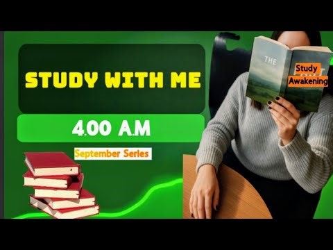 4.00 A.M LIVE 🎯 Study with me and stay consistent on your journey..✨ | Silent session | Deep focus |
