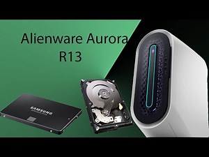 How to Install SSD/HDD Hard Drive to Alienware Aurora R13