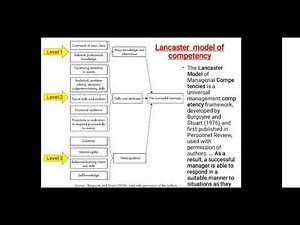 Lancaster model of competency
