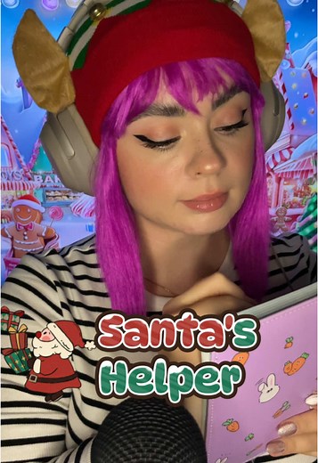 yes, it was a look of condemnation👁️👁️ #asmr #roleplay #christmas