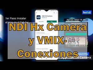 🎥🎤NDI Hx Camera and VMix – Connections to an Android Cellphone – 3 Steps you should always follow.