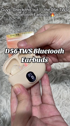 Affordable D56 TWS Bluetooth Earbuds Review