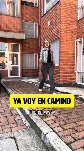 ¡Ya voy! - ¡ya vengo! - On my way (in Spanish)