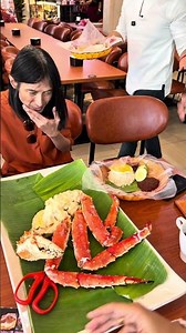When the legend of Slam stopped by to eat king crab