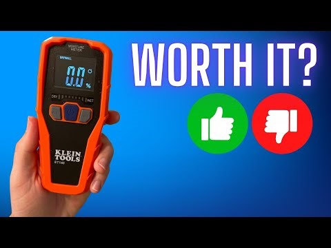 Klein Tools ET140 Pinless Moisture Meter REVIEW: What To Know BEFORE You Buy!