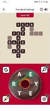 Tim Hortons Word Challenge Level 157 #timhortons #newvideo #subscribe